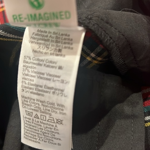 J. CREW Kallie Stewart Tartan Plaid Pant Christmas Holiday Size 8 NEW - Picture 8 of 11